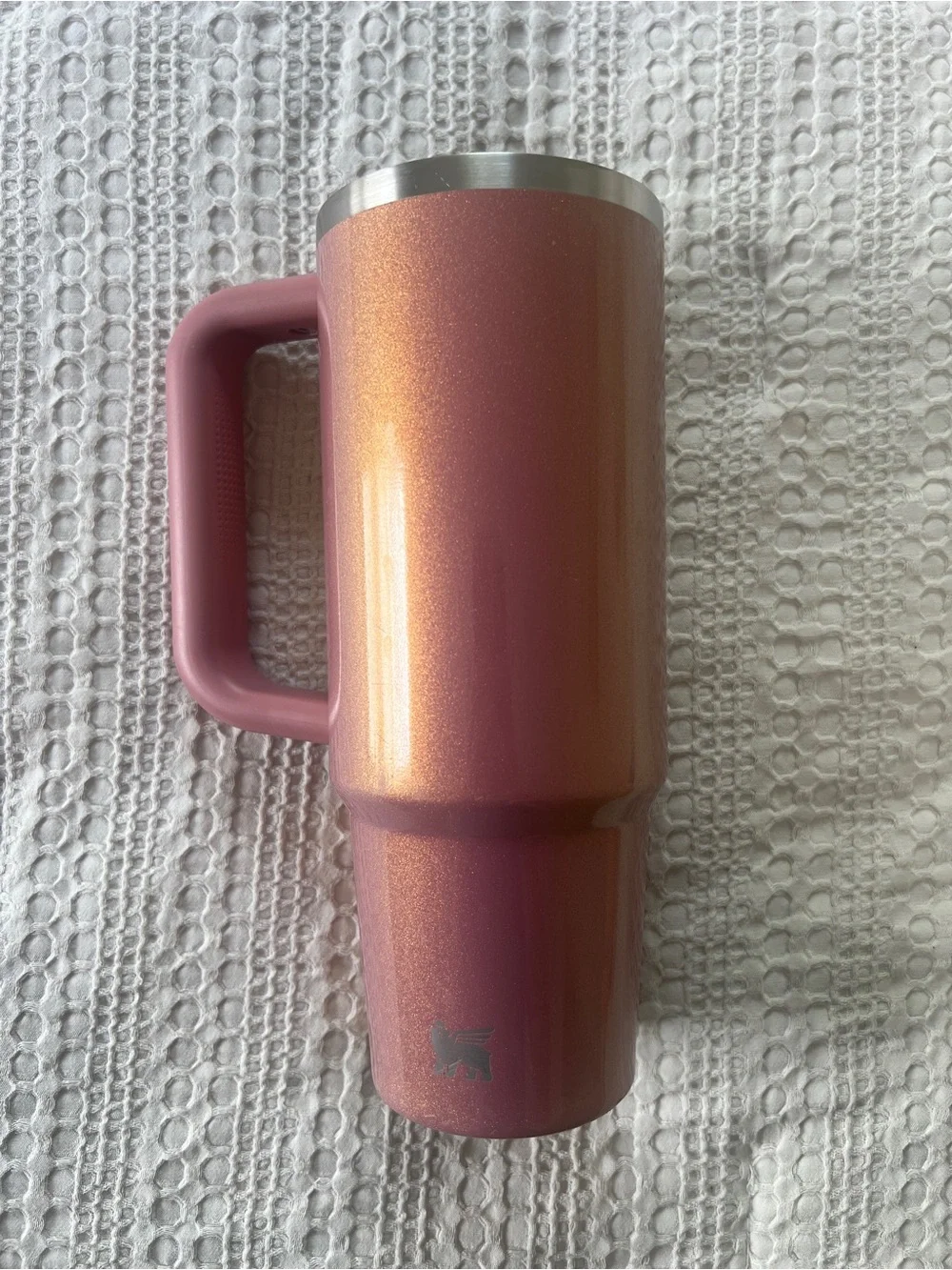 💖 Stanley 30oz Flip Straw Tumbler – Port Shimmer Pink – Excellent - Picture 3 of 10